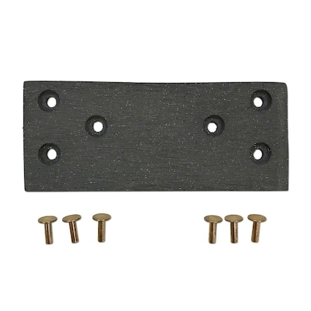 Aftermarket JDS1890 Belt Pulley Brake Lining Kit With Rivets Fits John Deere JDS1890-STR
